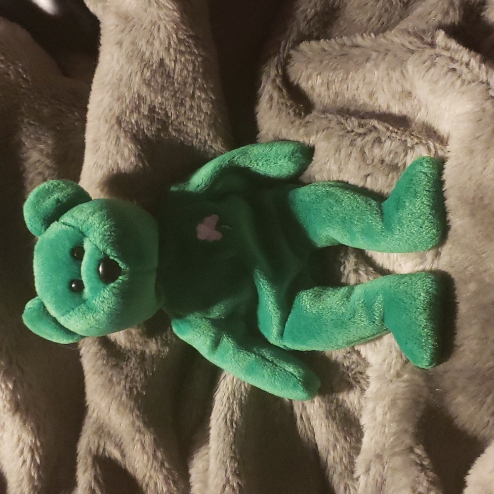 Erin, Saint Patrick's day beanie baby